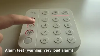 Ring Alarm Keypad  (newer version)