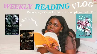 Weekly reading vlog | How much can I read in a week? ˚ʚ♡ɞ˚ 🍄🍓 ♡