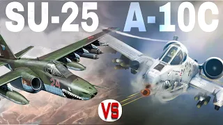 A-10C WARTHOG vs SU-25 FROGFOOT - ¿CON CUÁL TE QUEDAS?