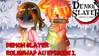 Demon Slayer Roleswap AU || EPISODE 1. ||  The scent of blood ||