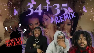Ariana Grande - 34+35 Remix (feat. Doja Cat and Megan Thee Stallion) (Official Video) REACTION