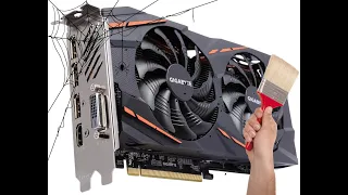 Обслуживание видеокарты после покупки на АВИТО (RX 480)