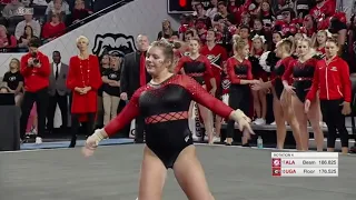 [HD 60fps] Rachael Lukacs Floor 2019 Georgia vs Alabama 9.9