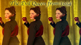 Historically accurate Disney: The Evil Queen from 1914! -making and getting dressed