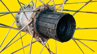 How To Repair Old Bike Free Hub Wobble