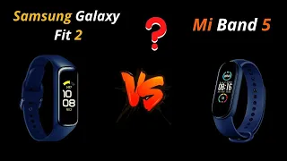 Mi Band 5 Vs Samsung Galaxy Fit 2 Full Comparison | Samsung Galaxy Fit 2 vs Mi Smart Band 5