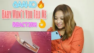 Saaho : Baby Won't You Tell Me | Prabhas | Shraddha Kapoor | Reaction