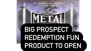 2021 Leaf Metal Draft. Huge Prospect Auto