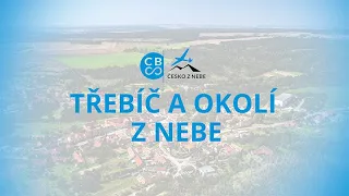 Třebíč a okolí z nebe