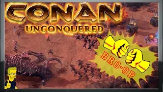 Conan Unconquered  Co-op Gameplay! with my brother BRO-OP