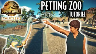 Petting Zoo TUTORIAL in Jurassic World Evolution 2