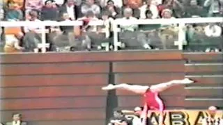 1st T URS Albina Shishova BB - 1983 World Gymnastics Championships 9.900
