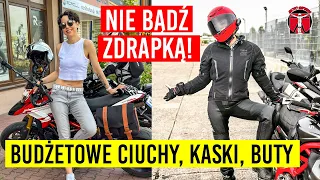 Czy da się ubrać dobrze i tanio?  Sprawdzamy ofertę sklepów motocyklowych - ciuchy, kaski, buty