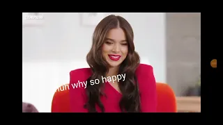hailee steinfeld being fruity for 1 minute