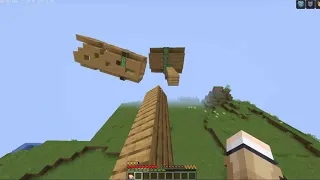 Minecraft create parkour moving blocks