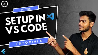 Flutter tutorials in hindi - how to setup vs code for flutter development.
