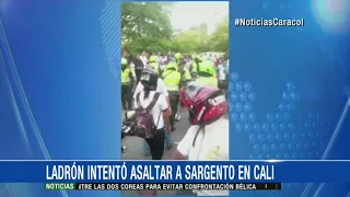 Delincuente fue asesinado al intentar asaltar a un Sargento de la Policía en Cali