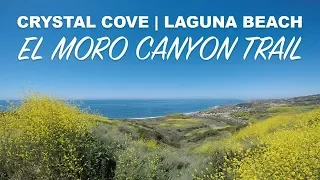 CRYSTAL COVE - EL MORO CANYON TRAIL - LAGUNA BEACH, CA