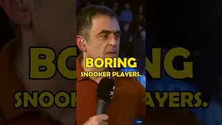 Rude or Funny? Ronnie O'Sullivan HATES BORING Snooker Players 😎 "Their Brains are SLOW!" 🔥