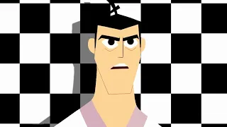SAMURAI JACK | Classic Cartoon Network Checkerboard Era Style Ident | Fan Made ID