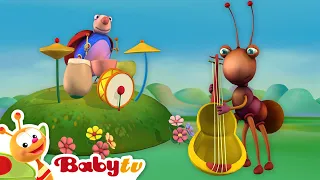 Prepárate para la samba 🕺🏼 Baila y baila con Big Bugs Band 🐌 | Música para Niños @BabyTVSP