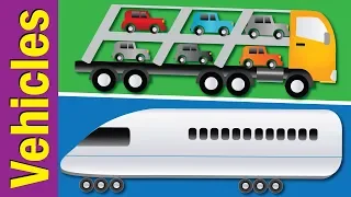 Learn Transportation Vocabulary | Kids Learning Videos | ESL for Kids | Fun Kids English