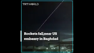 Rockets hit Baghdad’s Green Zone near US embassy