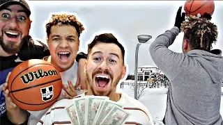 $1000 BASKETBALL FREE THROW BETS!! (Make It You Keep It, Miss It You Give It)