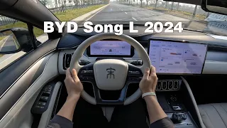 BYD Song L 2024 (313 HP) – Visual Review & First Driving Impressions