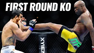 10 UFC Title Challengers That Got KNOCKED OUT In The FIRST Round