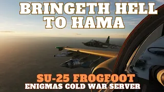 DCS: "Bringeth Hell To Hama | Enigmas Cold War Server | Su-25 Frogfoot | VR