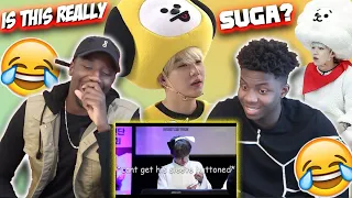 Yoongi being the Soft & Caring Man that he is! (HILARIOUS REACTION)
