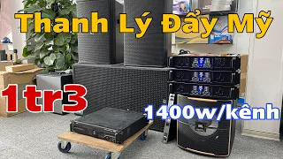 Thanh Lý đẩy Motivity bãi USA giá 1tr3, lô đẩy V3 J1400 Rẻ Nhất Việt Nam, 1400w / kênh | 0888915888