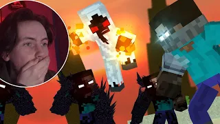 "Born a Rockstar" - A Minecraft Music Video Herobrine vs Entity 303 (Part 4) - Reaction