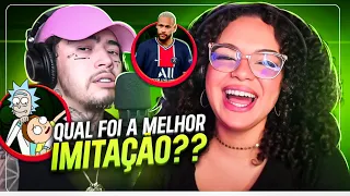 REAGINDO a 48 VOZES MEDIANAMENTE BOAS EM UM CARA | Whindersson Nunes