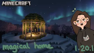 Minecraft Relaxing Longplay - magical cosy home (No Commentary) 1.20.1