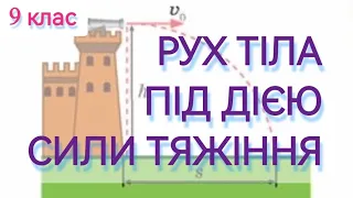 РУХ ТІЛА ПІД ДІЄЮ СИЛИ ТЯЖІННЯ #рух #силатяжіння