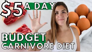 CARNIVORE DIET ON A BUDGET // What I Eat in a Day