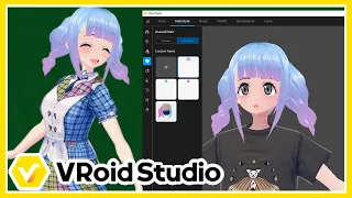 VRoid Hair Presets // VRoid Studio Tutorial #VRoid