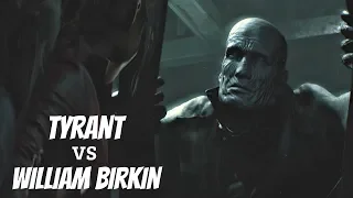 Resident Evil 2 Remake 2019 - Death of Tyrant Cutscene (Mr X vs William Birkin)