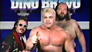 Dino Bravo & Earthquake (with Jimmy Hart) Promo [1989-11-26]