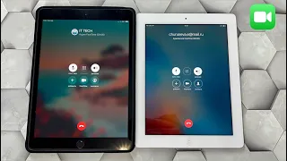 Incoming Call IPad 8 2021 & iPad 2 iOS 9 & iOS 14