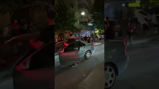 Albania fans attacked Polish fans after the game. Albania - Poland Euro Qualification. 10.09.2023