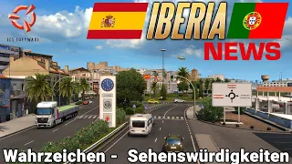 ETS2 Iberia DLC NEWS 🚨 Landmarks ᐅ Wahrzeichen -  Sehenswürdigkeiten I EURO TRUCK SIMULATOR 2