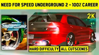 NEED FOR SPEED: UNDERGROUND 2 - FULL GAME - NO COMMENTARY LONGPLAY - 1440P