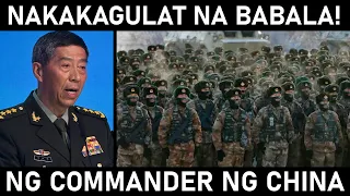 COMMANDER ng CHINA NAGBABALA na MAWAWASAK ang LAHAT ng BANSA na GAGAWIN to!