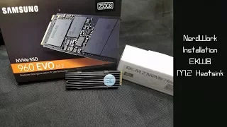 EK M.2  NVMe Heatsink Installation