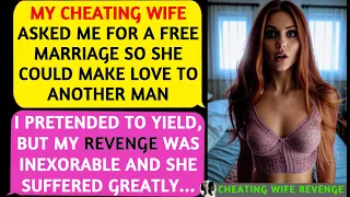 📕Cheating Wife Got One Hell Of A Revenge From Her ALPHA 🔥Husband When She Asked For A Free Marriage