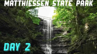 You Definitely want TO HIKE these trails at Matthiessen State Park near Starved Rock State Park, IL