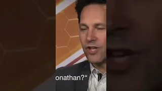 Paul Rudd calls Thor’s hammer Jonathan